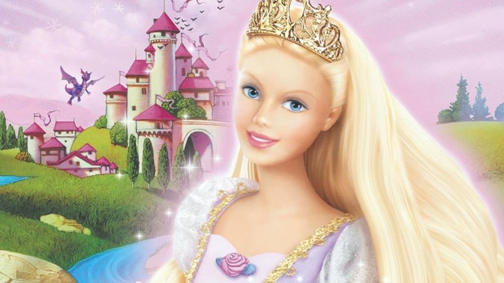  Barbie as Rapunzel 